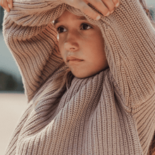 Load image into Gallery viewer, The Chunky Knit Sweater - Mauve
