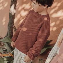 Load image into Gallery viewer, The Chunky Knit Sweater - Rosewood
