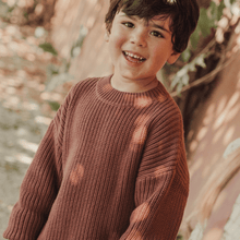 Load image into Gallery viewer, The Chunky Knit Sweater - Rosewood
