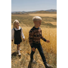 Load image into Gallery viewer, L by Ladida Navy Pleated Jumper
