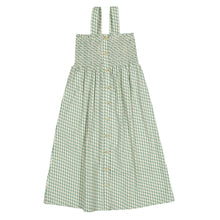 Load image into Gallery viewer, L by Ladida Green Logo Smocked Maxi Jumper
