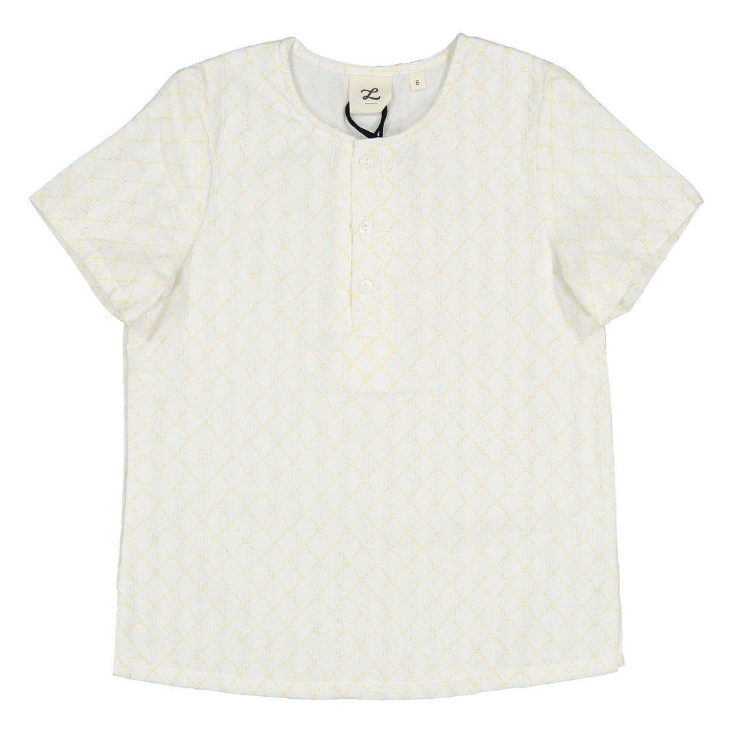 L by Ladida Yellow Check Tunic Set