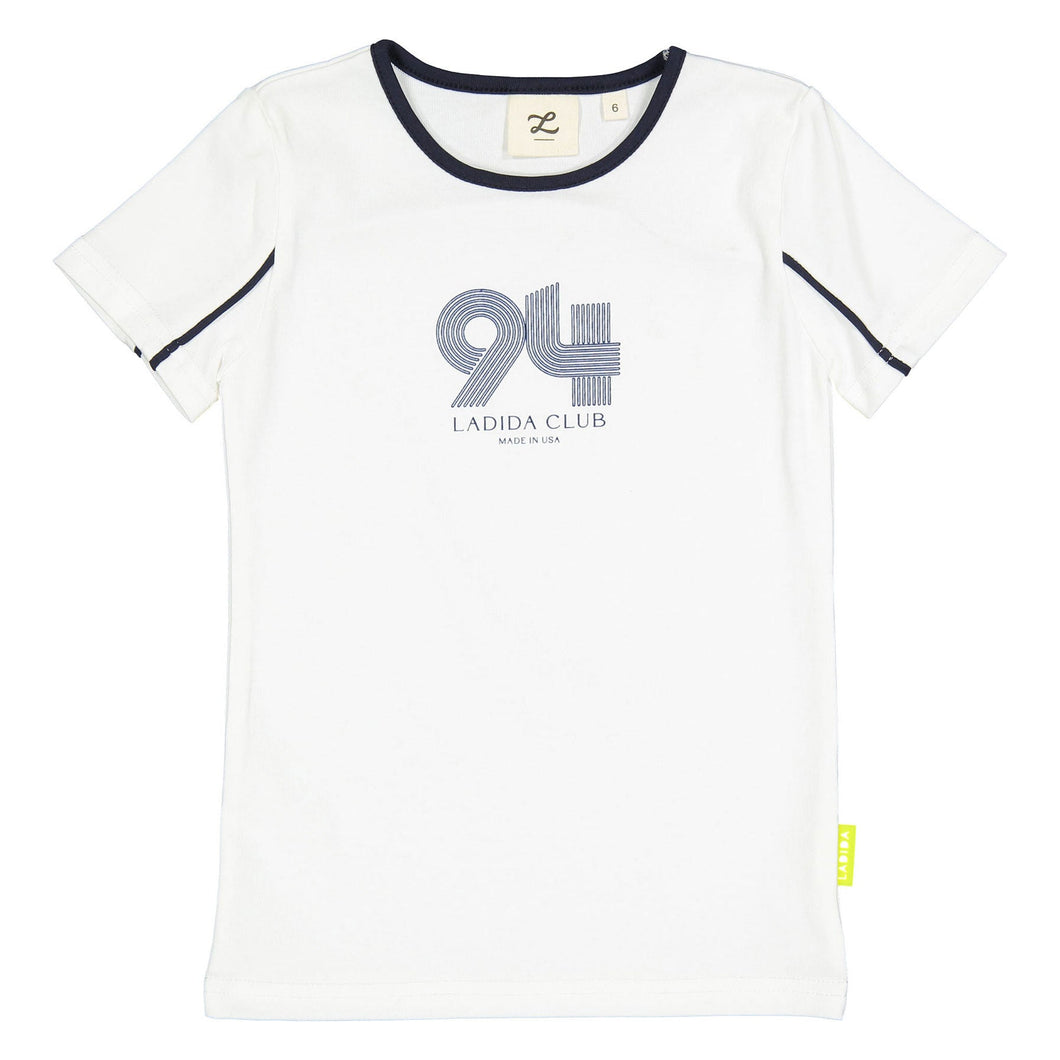 L by Ladida White Short Sleeve 94 Tee