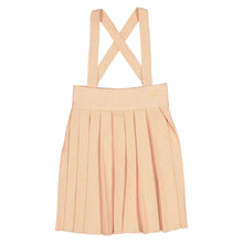 Load image into Gallery viewer, L by Ladida Peach Pleated Strap Knit Skirt
