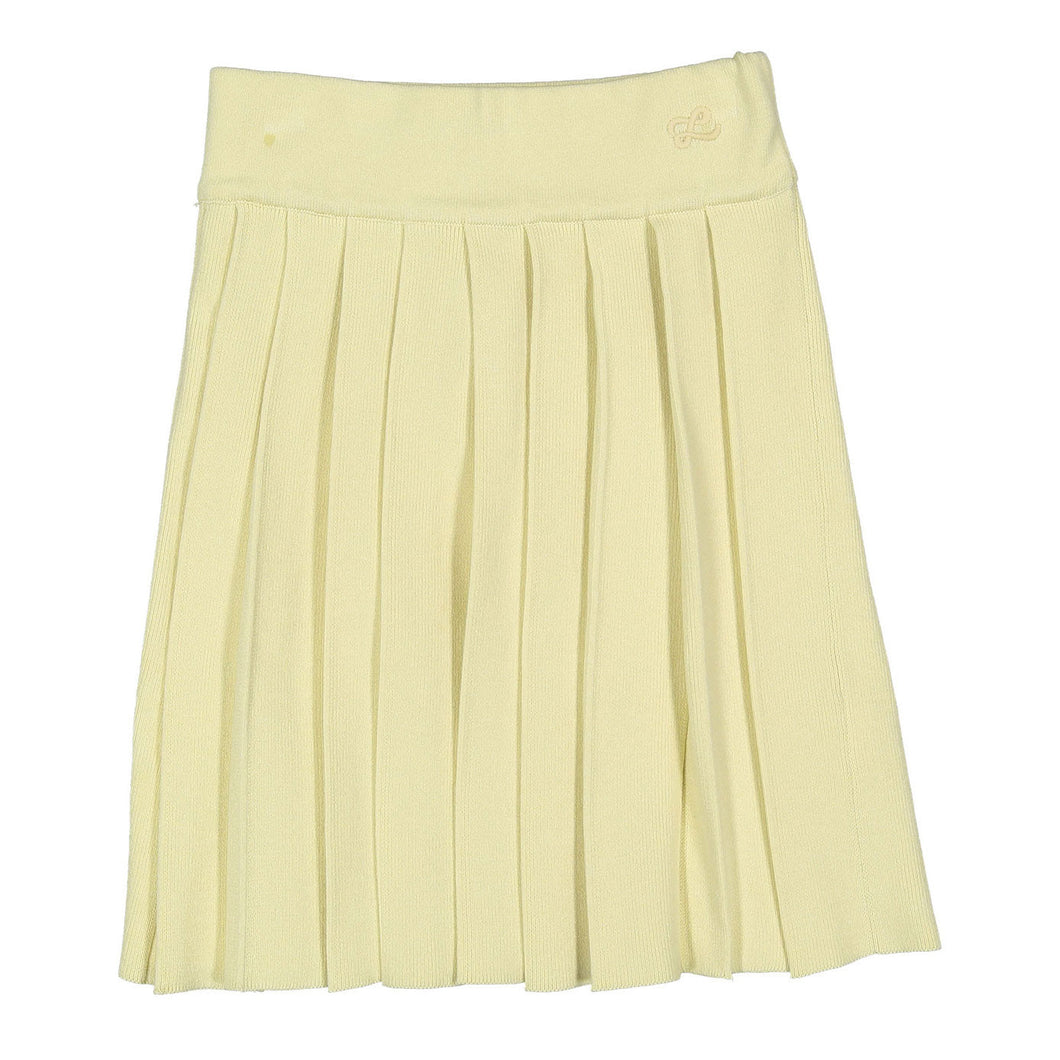 L by Ladida Yellow Knitted Skirt