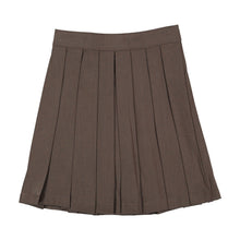 Load image into Gallery viewer, 1984 Mocha Pleated Skirt

