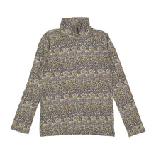 Load image into Gallery viewer, 1984 Mocha Floral Printed Turtleneck
