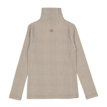 Load image into Gallery viewer, L by Ladida Brown Herringbone Printed Turtleneck
