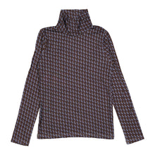 Load image into Gallery viewer, L by Ladida Brown Logo Printed Turtleneck
