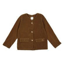 Load image into Gallery viewer, L by Ladida Brown Velvet Blazer
