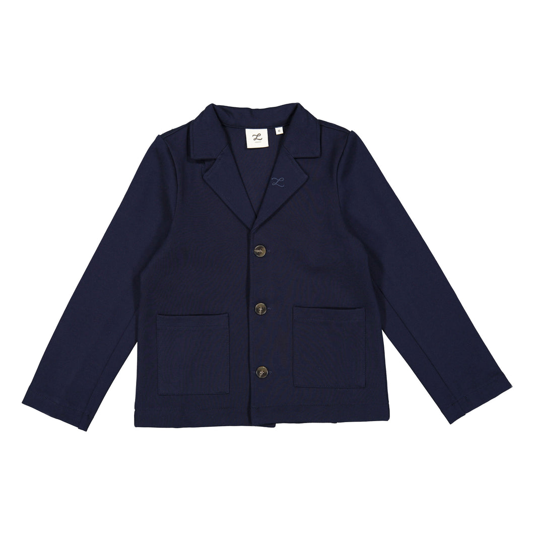 L by Ladida Navy Ponte Blazer