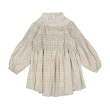 Load image into Gallery viewer, L by Ladida Floral Grid Smocked Dress
