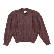 Load image into Gallery viewer, L by Ladida Brown Cable Knit Chunky Sweater
