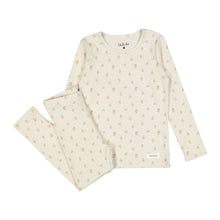 Load image into Gallery viewer, Ladida Layette Sketched Pears Pajama Set
