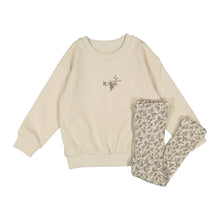 Load image into Gallery viewer, Ladida Layette Mauve Garden Sweatshirt Set
