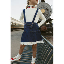 Load image into Gallery viewer, 1984 Denim Suspender Skirt
