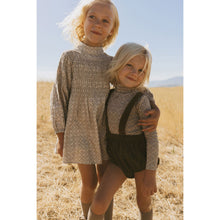 Load image into Gallery viewer, L by Ladida Floral Grid Smocked Dress
