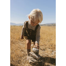 Load image into Gallery viewer, L by Ladida Brown Velvet Overalls
