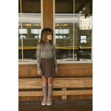 Load image into Gallery viewer, 1984 Mocha Pleated Skirt
