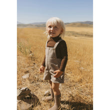 Load image into Gallery viewer, L by Ladida Brown Wool Herringbone Overalls
