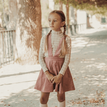Load image into Gallery viewer, The Printed Turtleneck - Mauve Check
