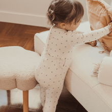 Load image into Gallery viewer, The Printed Romper - Mini Stitch Blue
