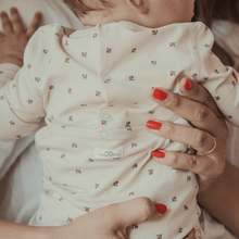 Load image into Gallery viewer, The Printed Bib - Mini Stitch Red
