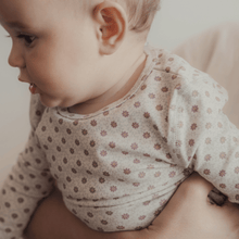 Load image into Gallery viewer, The Printed Pixie Bonnet - Emma Mauve
