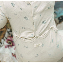 Load image into Gallery viewer, Ladida Layette Slate Grid Romper
