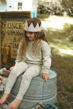Load image into Gallery viewer, Ladida Layette Acorn Sweatshirt Set

