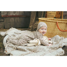 Load image into Gallery viewer, Ladida Layette Mauve Garden Romper
