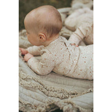 Load image into Gallery viewer, Ladida Layette Mauve Liana Romper + Bonnet

