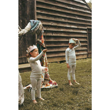 Load image into Gallery viewer, Ladida Layette Rose Demask Pajama Set
