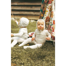 Load image into Gallery viewer, Ladida Layette Sky Demask Romper
