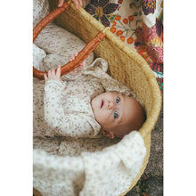 Load image into Gallery viewer, Ladida Layette Sketched Floral Romper
