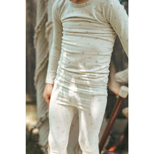 Load image into Gallery viewer, Ladida Layette Blue Tiny Bud Pajama Set
