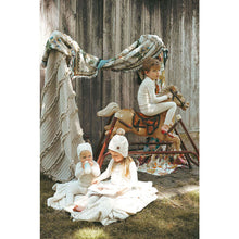 Load image into Gallery viewer, Ladida Layette Blue Tiny Bud Romper + Bonnet
