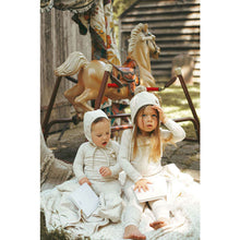 Load image into Gallery viewer, Ladida Layette Blush Tiny Bud Pajama Set
