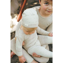 Load image into Gallery viewer, Ladida Layette Sand Star Romper + Hat
