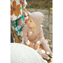 Load image into Gallery viewer, Ladida Layette Pink Heart Romper + Hat
