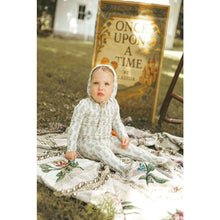 Load image into Gallery viewer, Ladida Layette Blue Wisteria Romper

