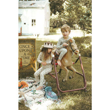 Load image into Gallery viewer, Ladida Layette Pink Wisteria Pajama Set
