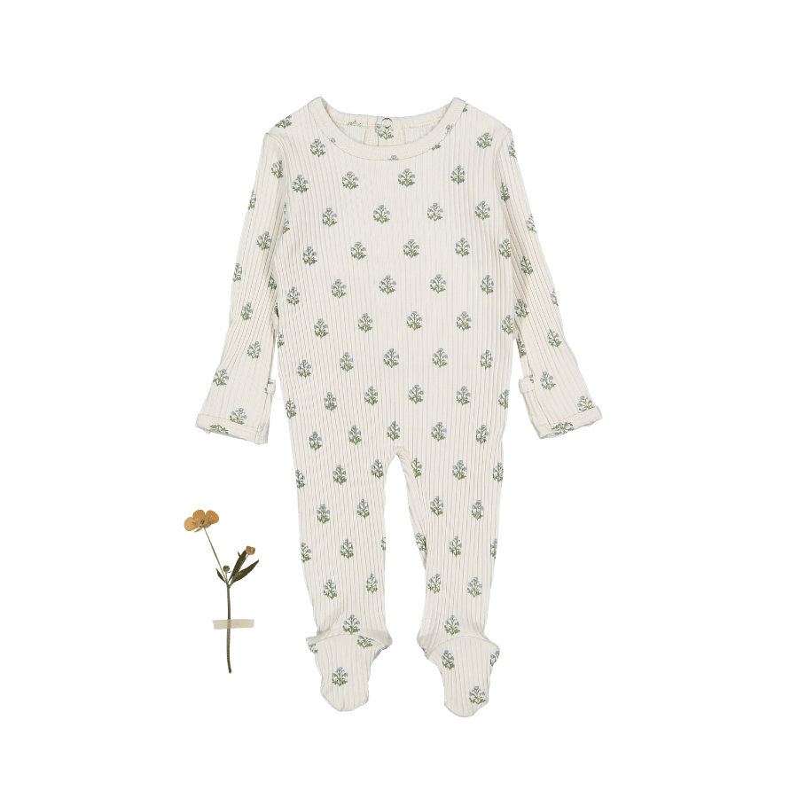 The Printed Romper - Zara Blue