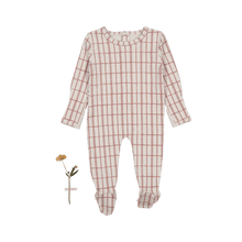 Load image into Gallery viewer, The Printed Romper - Mauve Check
