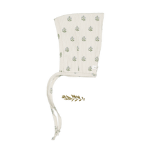 Load image into Gallery viewer, The Printed Pixie Bonnet - Zara Blue
