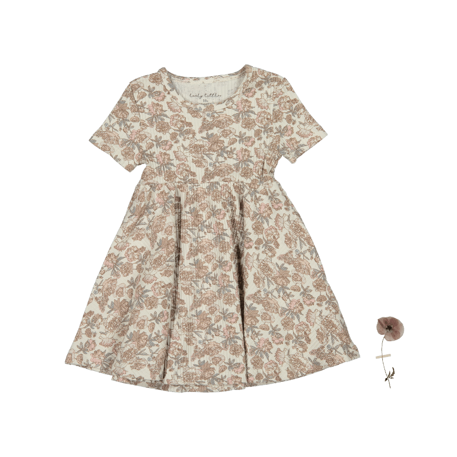 The Printed Short Sleeve Dress - Delilah