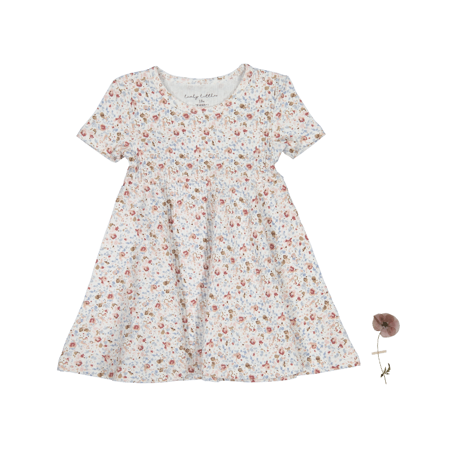 The Printed Short Sleeve Dress - Evelyn