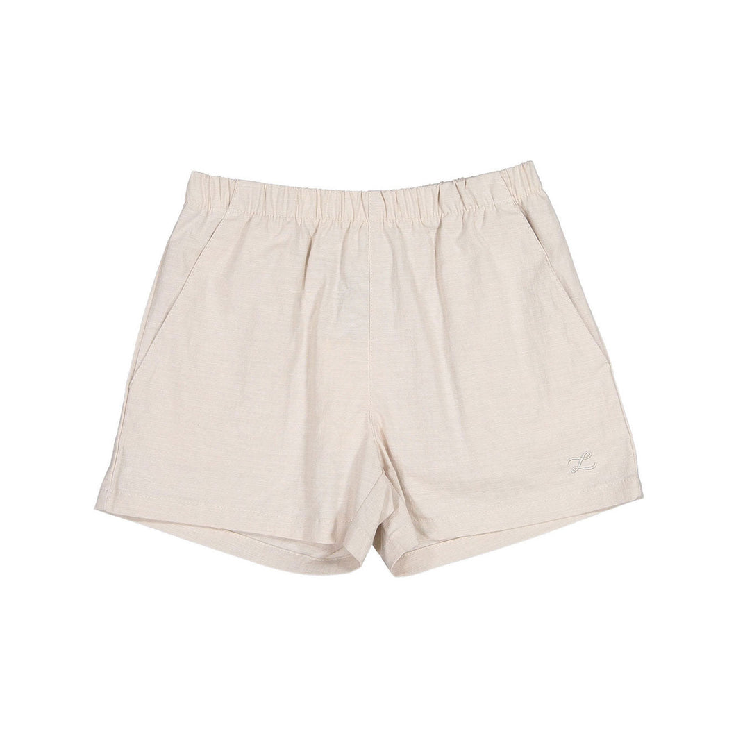 L by Ladida Taupe Pull On Shorts