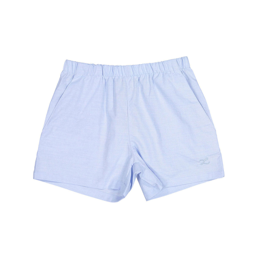L by Ladida Baby Blue Pull On Shorts