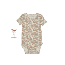 Load image into Gallery viewer, The Printed Short Sleeve Onesie - Delilah
